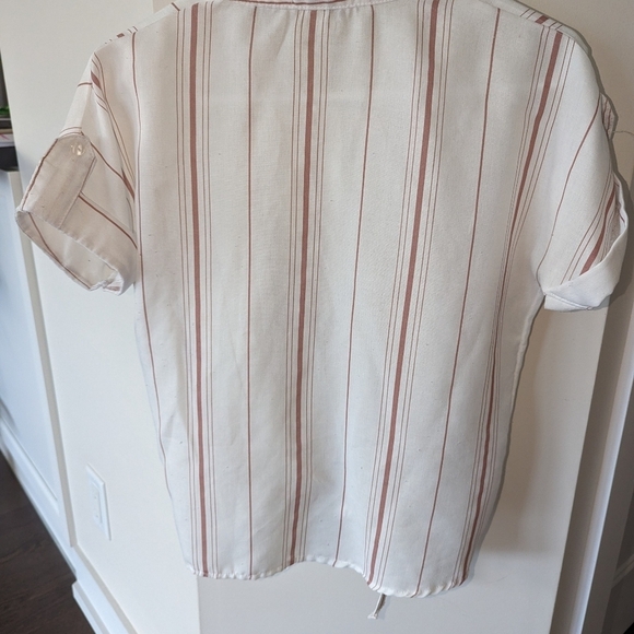 Passeport shirt sleeve light blouse stripe - Picture 4 of 4
